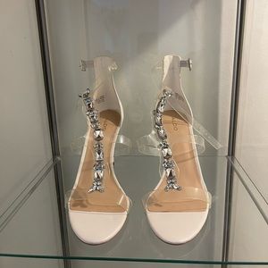 ALDO White Diamond Weberlaan Heels